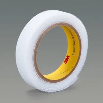 3M Scotchmate SJ3419FR White Reclosable Fastener – Hook with 300 hooks/in Stem Count – 1 in Width x 50 yd Length – 62953