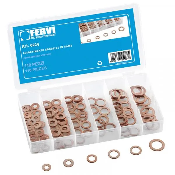 FERVI 0229 – Copper washer set (110 pcs.)