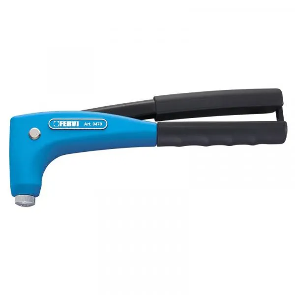 FERVI 0470 – Hand riveter with multi-sides blocker