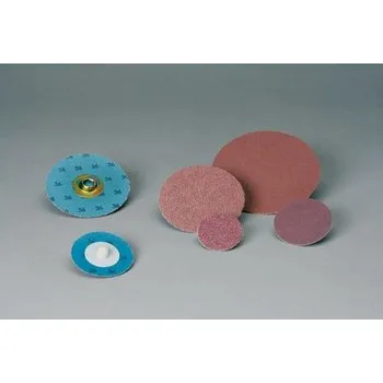 Standard Abrasives TP 572303 Quick Change 2 Ply Disc – 1 1/2 in – A/O Aluminum Oxide AO – 40 – Coarse – 34715
