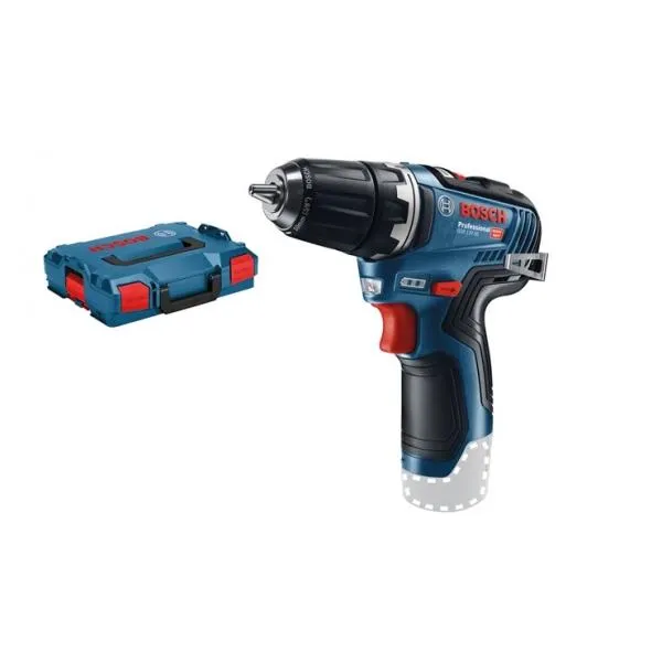 BOSCH 06019H8001 – GSR 12V-35 – 12V Cordless drill driver in case without battery, 0 – 460 / 0 – 1.750 rpm, ø screws max. 8 mm
