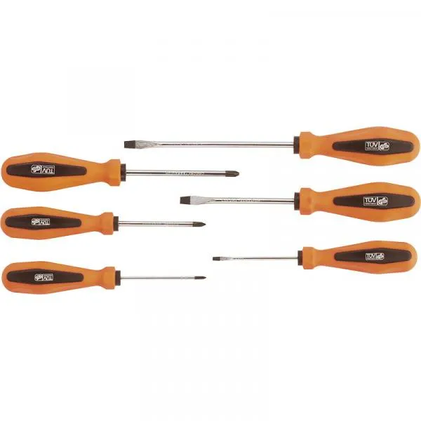 FERVI 0634 – Chromium-Molybdenum screwdriver set (6 pcs.)