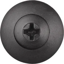 (25) BLACK NYLON PHILLIPS SCREW RETAINER