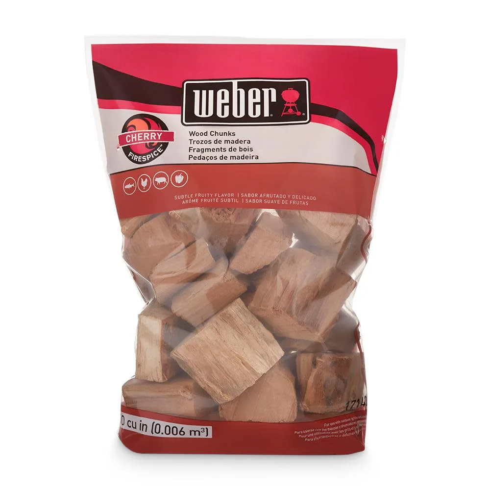 Weber Cherry Wood Chunks