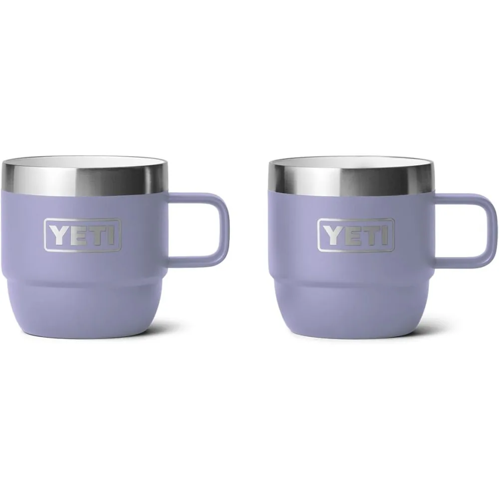 Yeti 6oz Rambler Stackable Mug Cosmic Lilac 2 Pk