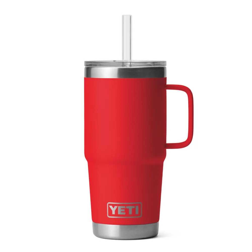 Yeti 25oz Rambler Straw Mug with Straw Lid