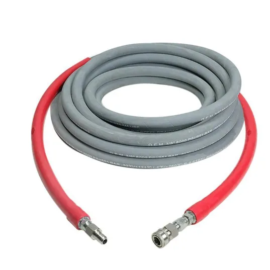 10,000 PSI – 3/8″ x 100′ Hot Water Pressure Washer Hose by Simpson