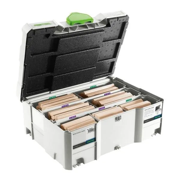 FESTOOL 498205 – DOMINO XL beechwood domino DS/XL D12/D14 BU (128 pcs.)