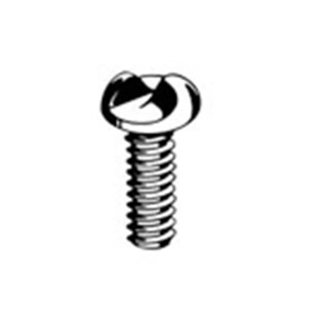 4-40 X 3/4 One-Way Round Head Machine Screw, 18-8 Stainless Steel (100/Pkg.)
