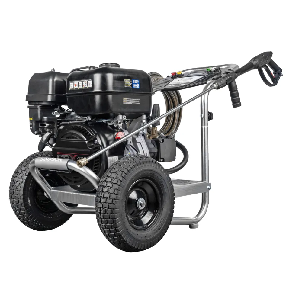 Simpson Industrial Series IS61029 49-State 4400 PSI at 4.0 GPM CRX® 420 with AAA® Triplex Plunger Pump Cold Water Gas Professional Pressure Washer