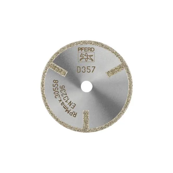 PFERD TOOLS 68405063 – Diamond cut-off wheel D1A1R coarse with protective segment for GRP/CRP