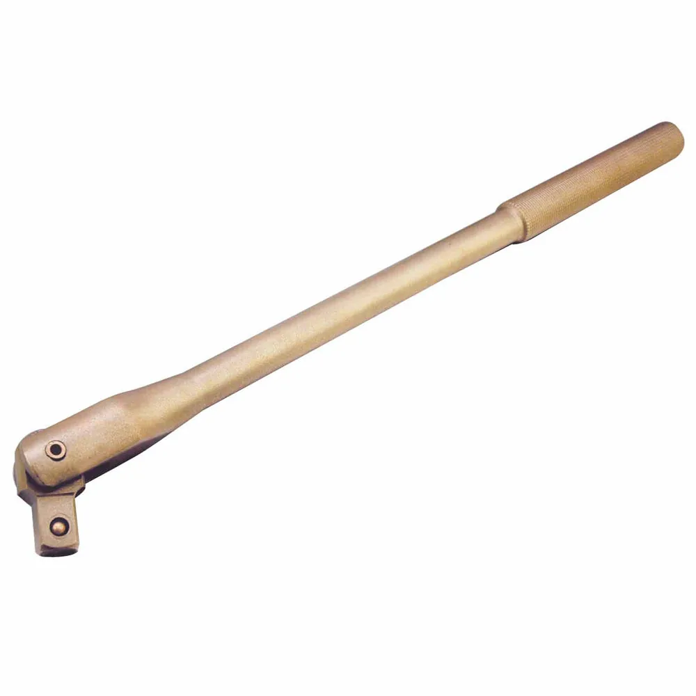 CS Unitec Ex1506AA-A Aluminum Bronze Non-Sparking, Low-Magnetism, Corrosion Resistant Hinged Handle 1/4″ Drive