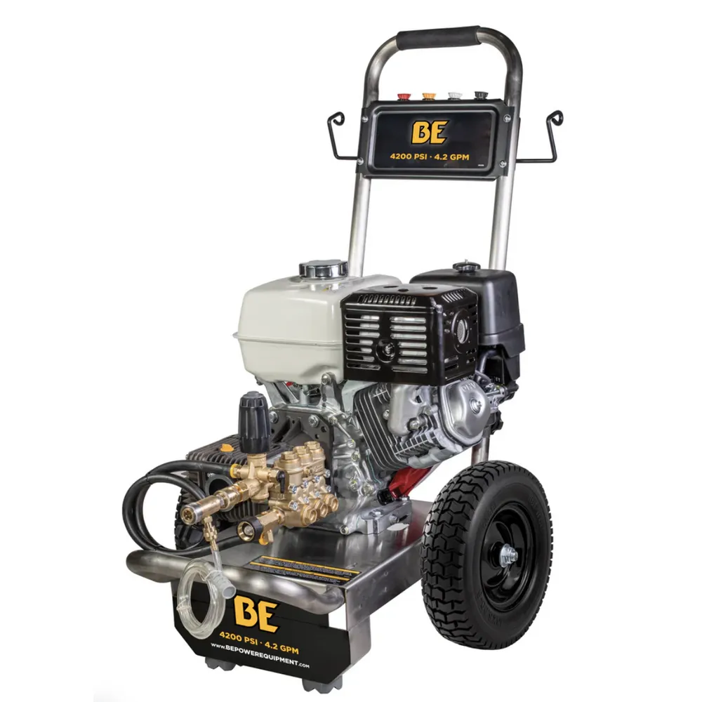 BE B4213HSCS 4,200 PSI 4.2 GPM Cold Water Gas Pressure Washer