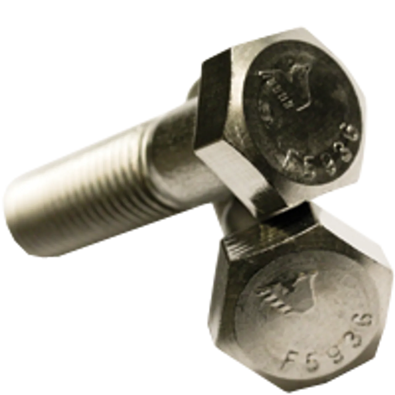 3/8″-16 x 2-1/4″ Partially Threaded Hex Cap Screws Coarse 316 Stainless Steel (300/Bulk Pkg.)