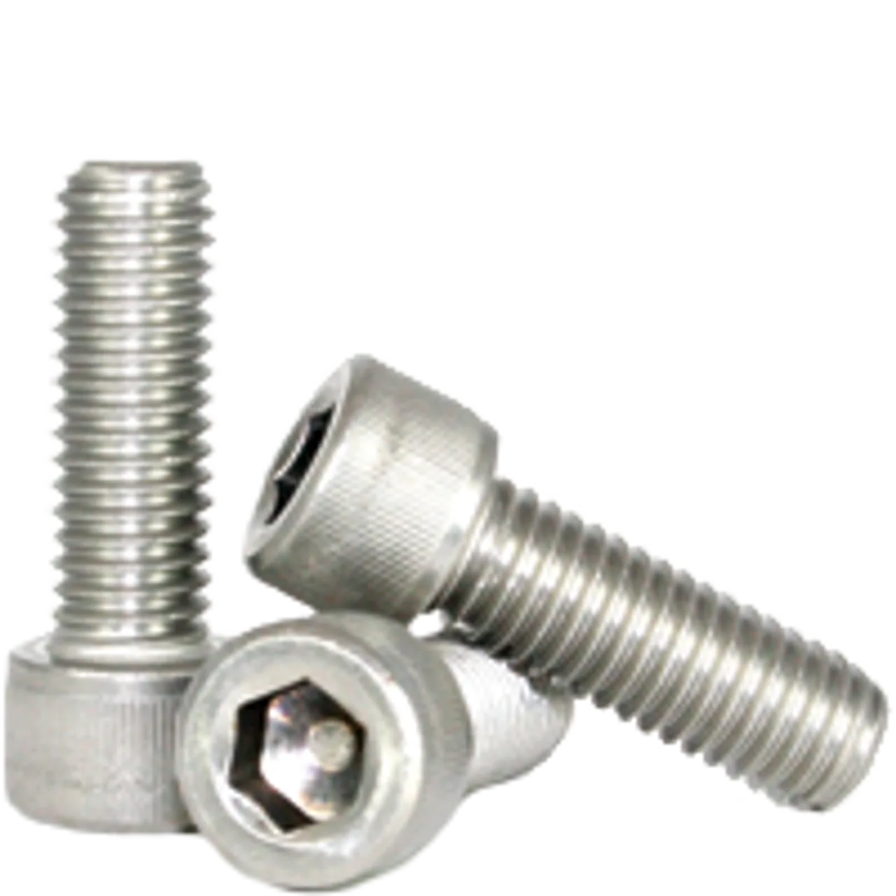 M8-1.25 x 80 mm Partially Threaded Socket Head Cap Screws Coarse 18-8 Stainless (100/Pkg.)