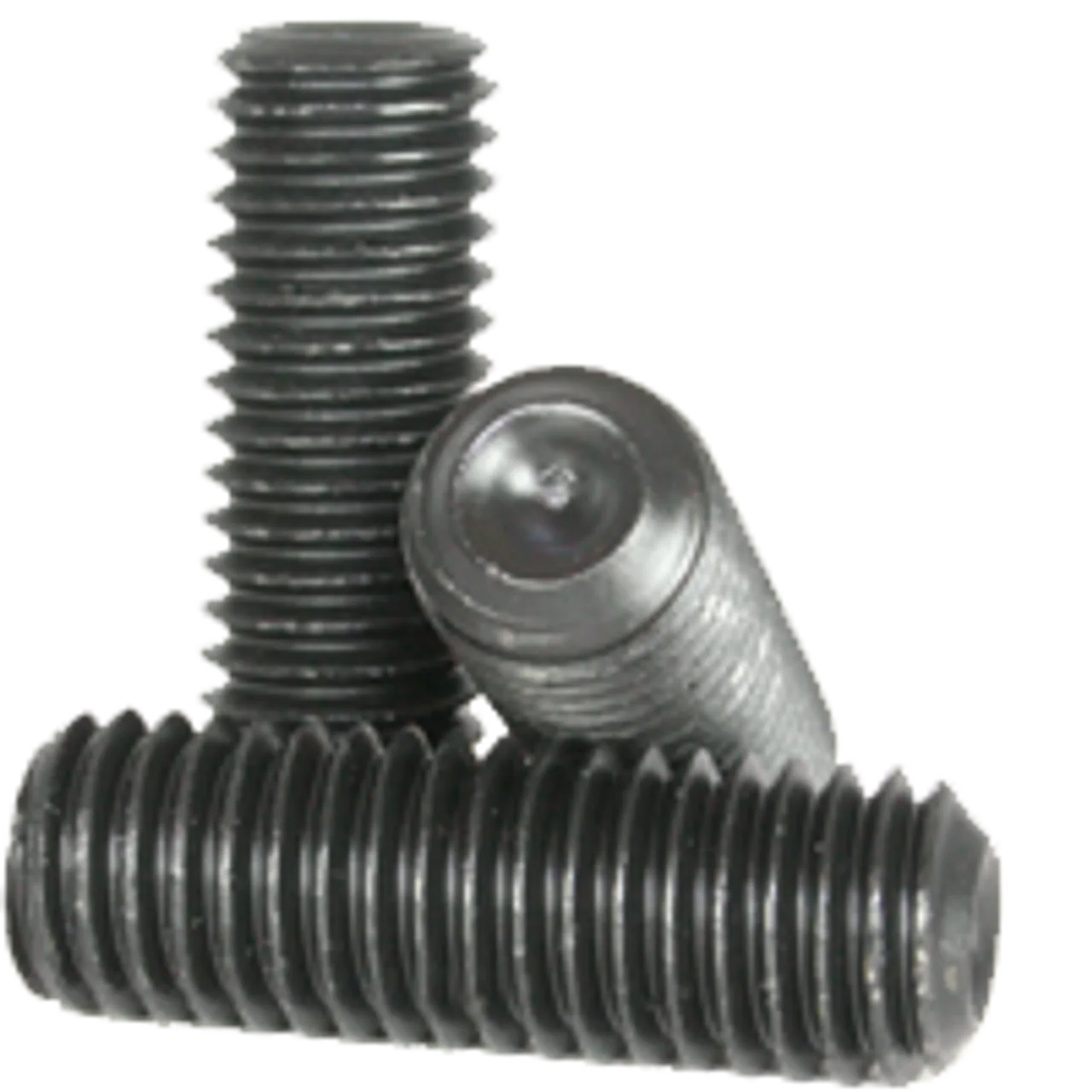 5/8″-11 x 5″ Socket Set Screws Cup Point Coarse Alloy Thermal Black Oxide (25/Pkg.)