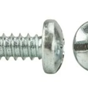 #7-19 x 3/4″ Pan Phillips/Slotted Combo Tapping Screws Type AB Zinc Cr+3 (100/Pkg.)