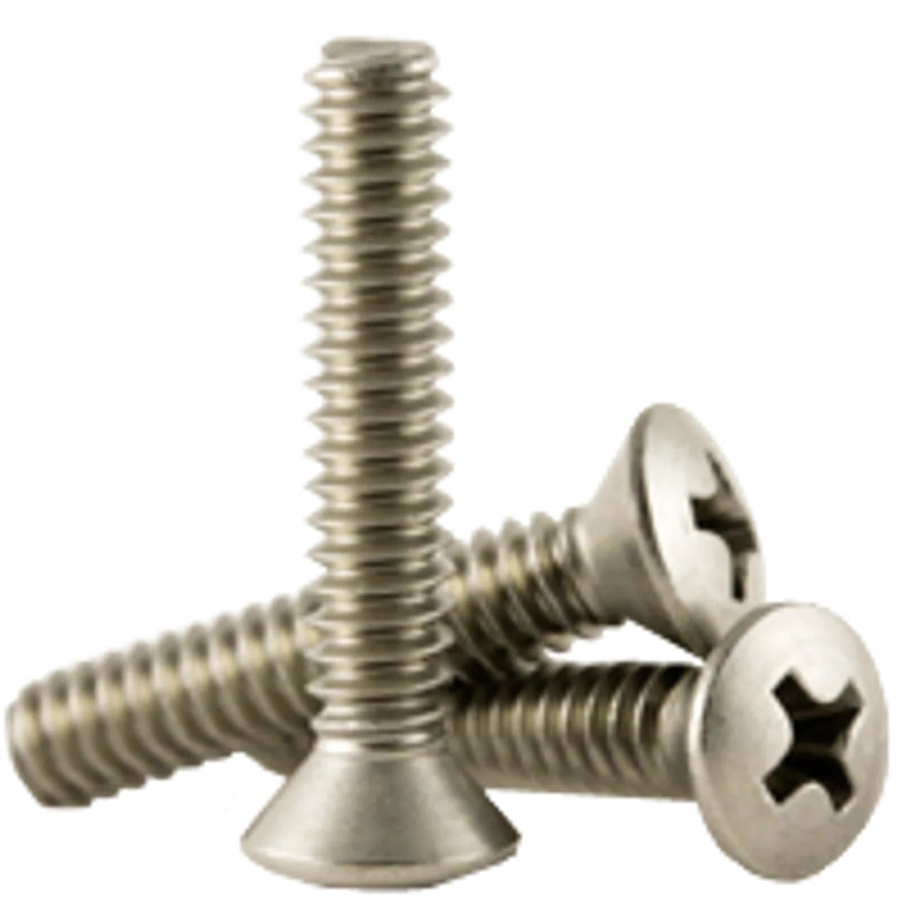 #8-32 x 3/8″ (Fully Threaded) Phillips Oval Head Machine Screwss, Coarse 18-8 A-2 Stainless Steel (5,000/Bulk Pkg.)