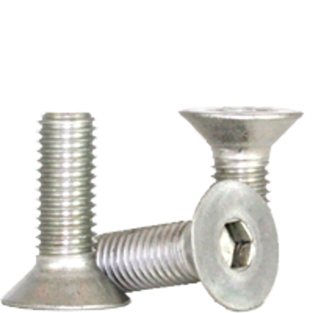 M8-1.25 x 60 mm Partially Threaded Flat Socket Caps Coarse 18-8 Stainless (1,000/Bulk Pkg.)