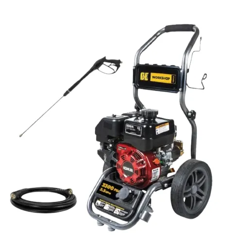 BE BE3365KA 3300 PSI (Gas – Cold Water) Pressure Washer w/ AR Pump & Kohler SH Engine