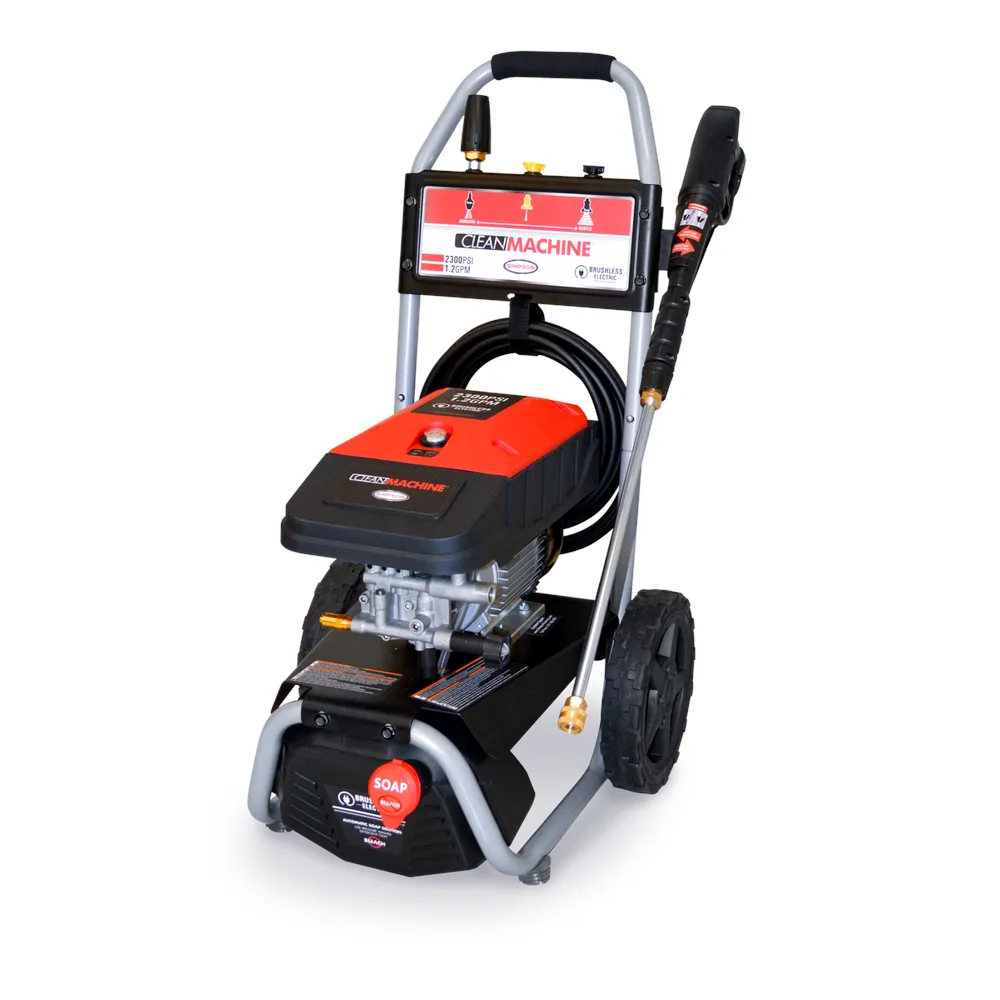 2300 PSI @ 1.2 GPM Cold Water Direct Drive Gas Pressure Washer Trailer by SIMPSON