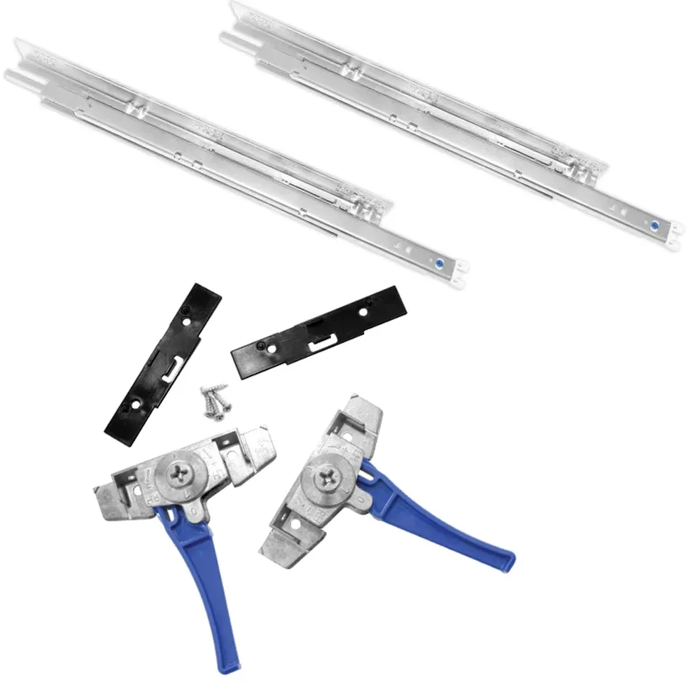 Accuride C3135EC Eclipse Easy-Close and Undermount Slide Kit with Disconnects 12″ – 28″