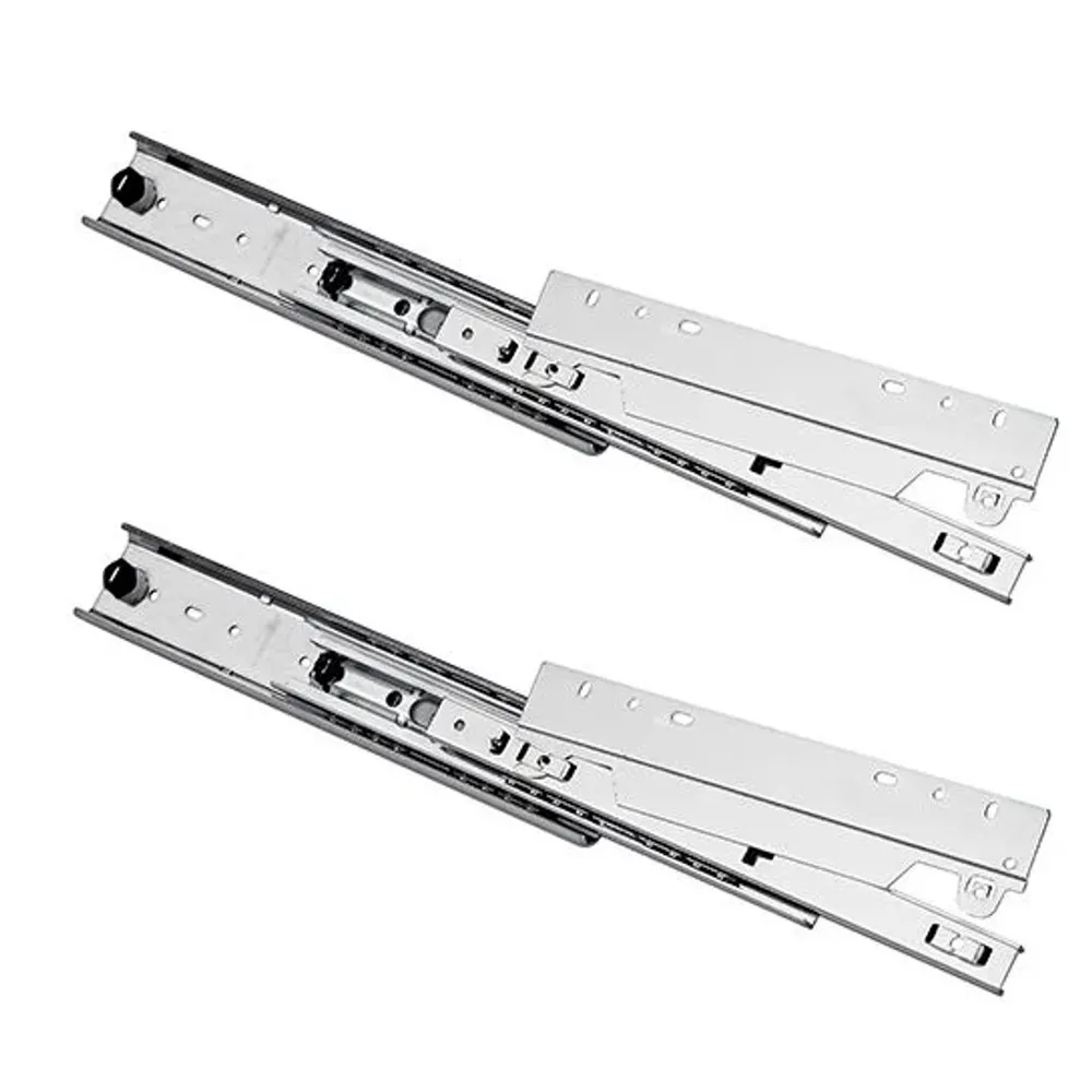 Accuride C3640A Series Heavy Duty 200 Lbs Load With Over Travel and adapter rail mount disconnect 12″ – 28″