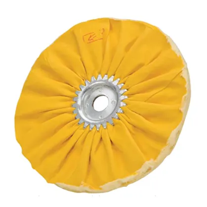 Woodstock Tools 8″ x 12 Ply x 3/4″ Airway Hard Buffing Wheel, 3500 RPM
