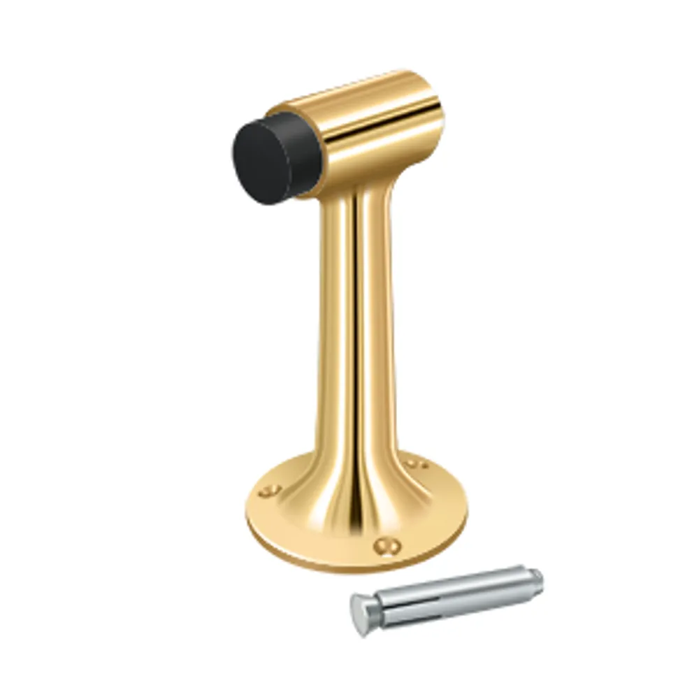Deltana DSF600 FLOOR MOUNT, 6″ BUMPER, HD, SOLID BRASS