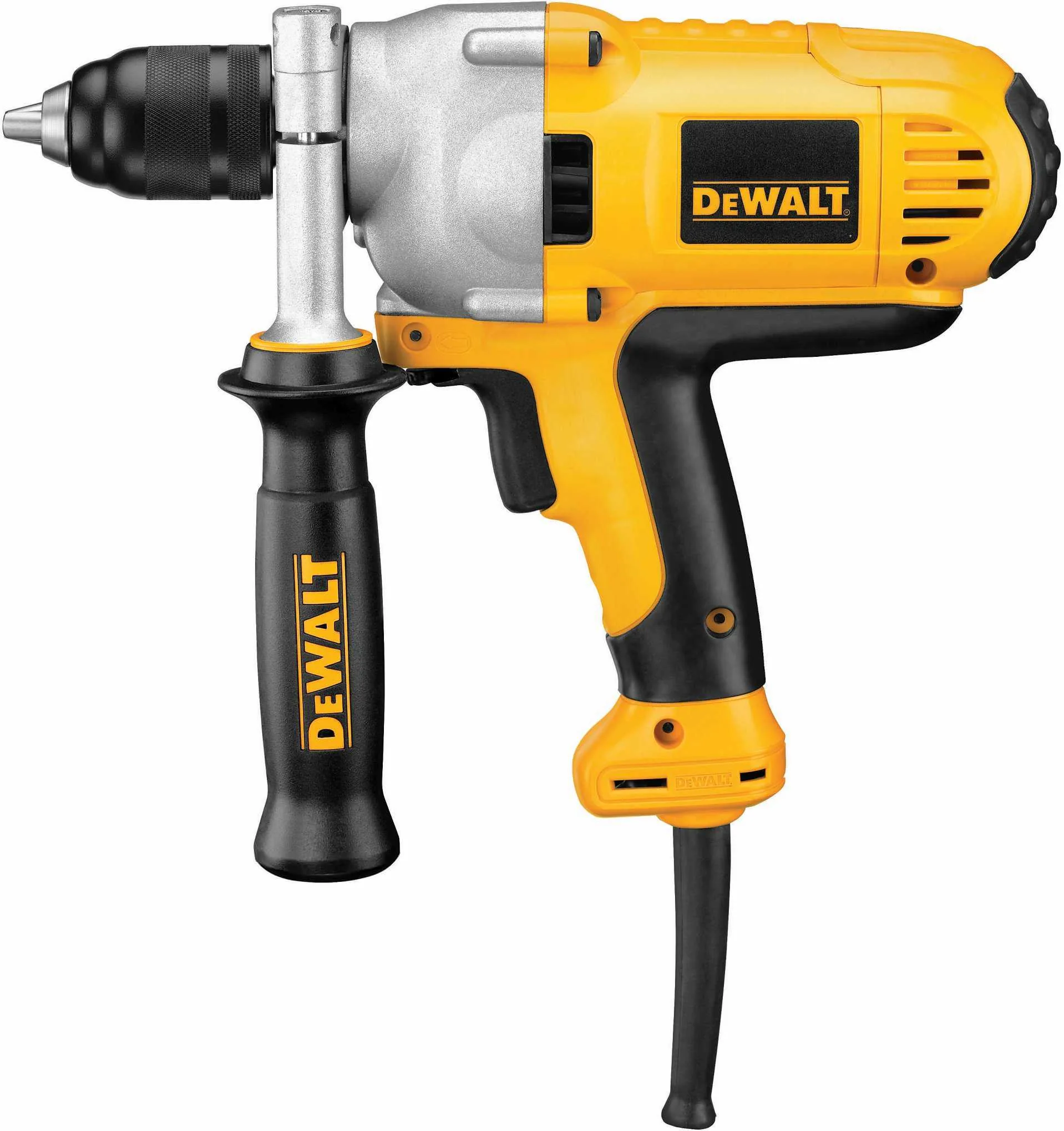 DeWalt DWD215G 1/2″ (13mm) VSR Mid-Handle Grip Drill with Keyless Chuck
