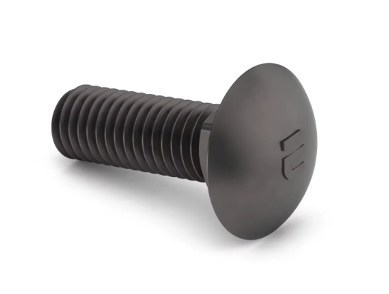3/4″-10 x 8″ J429 Grade 5 Carriage Bolt Fully Threaded Plain Finish (40/Pkg.)