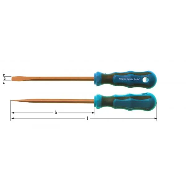AMPCO GF0306B – Screwdriver, Beryllium Copper