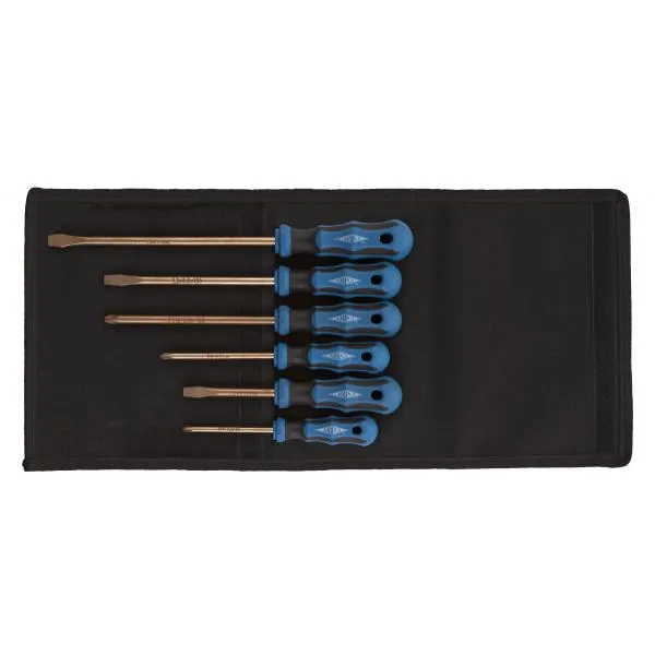 AMPCO GS1002B – Screwdriver set 6 pieces, Beryllium Copper