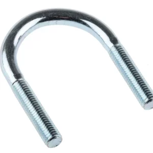 U-Bolts, Zinc Plated, #137, 3/8″-16 (D) x 3-7/16″ (L) x 1-3/8″ (C) x 2-3/8″ (T) (200/Pkg.)