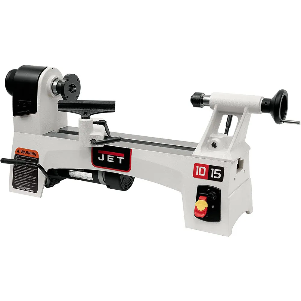 JET 719110 JWL-1015VS 10″x 15″ Variable Speed Wood Lathe