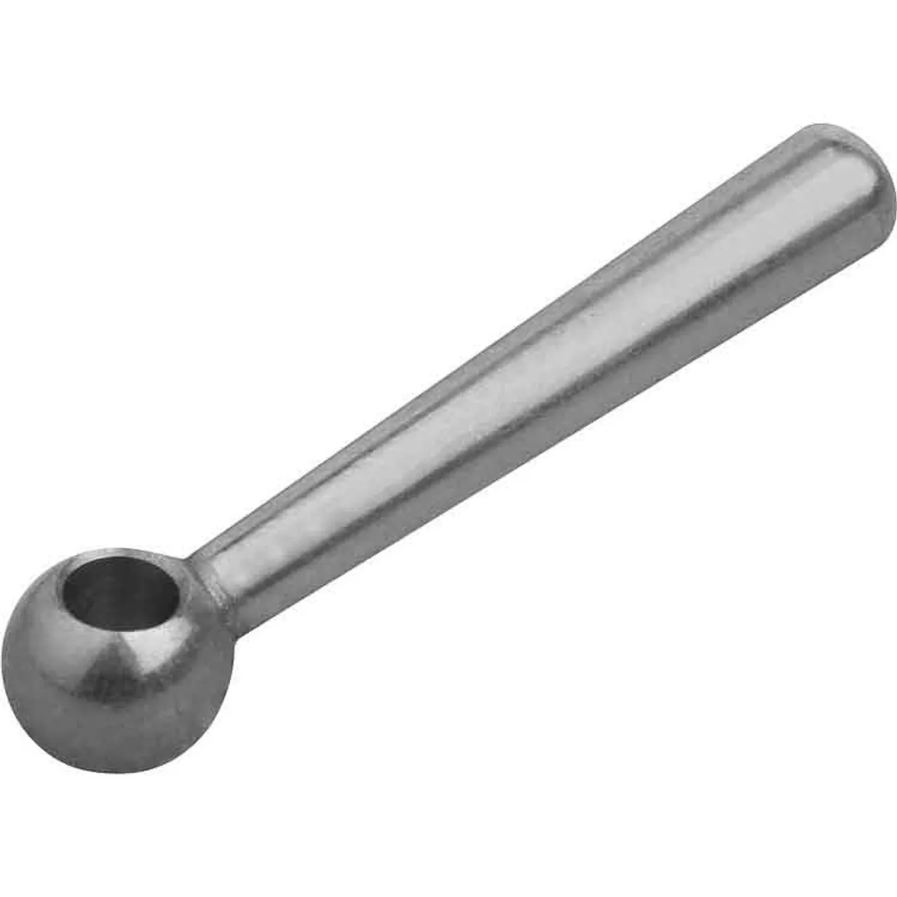 Kipp Tension Lever w/Hole, 20°, Style L, Steel, A=152 mm, X=20, (Qty. 1), K0174.120