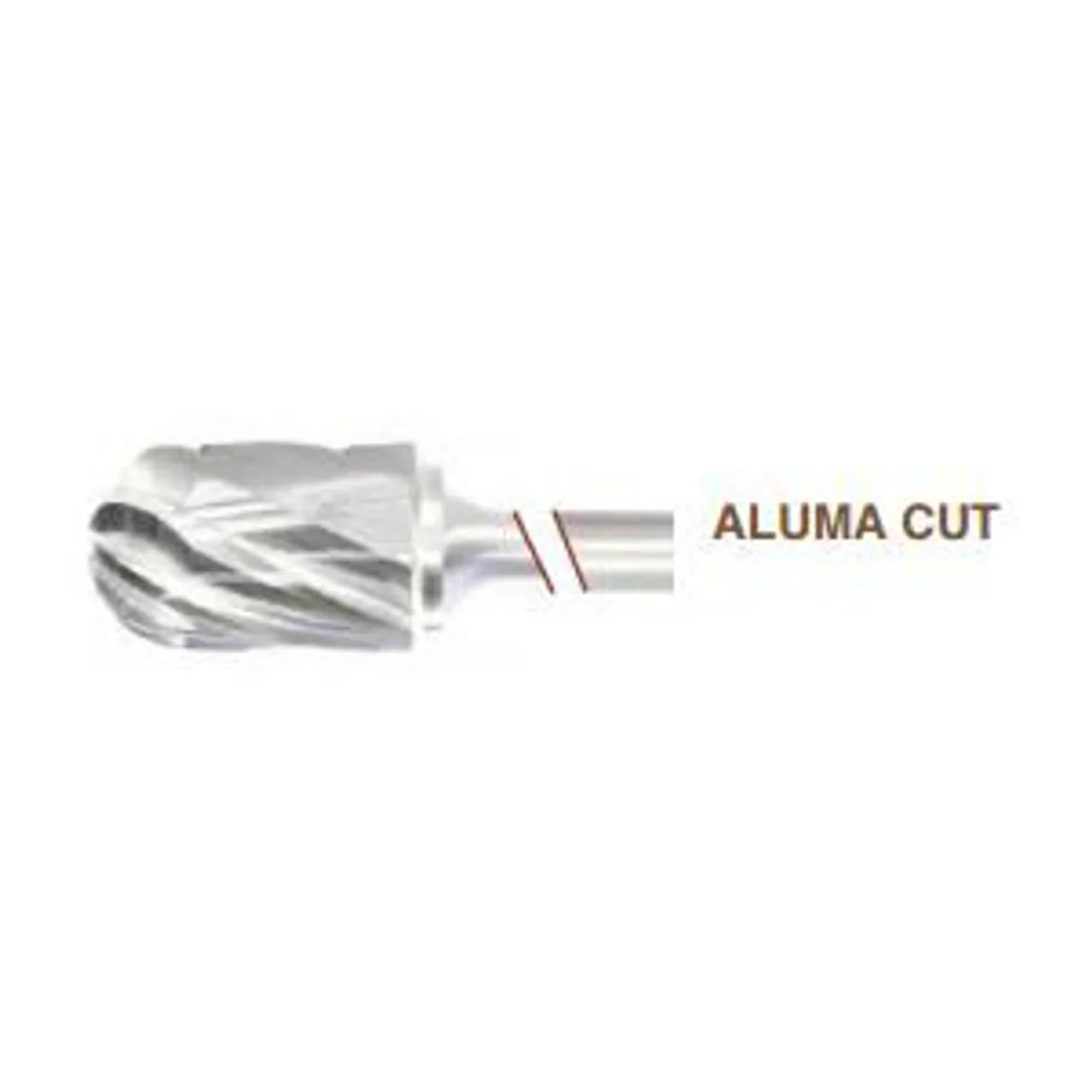 SC-6NF Cylinder Shape, Premium Carbide Burr, Aluma, Radius End, Norseman Drill #17899