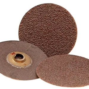 3M Roloc Discs 361F, Aluminum Oxide, 3 in Dia., P100 Grit, 1 EA, #7000045102