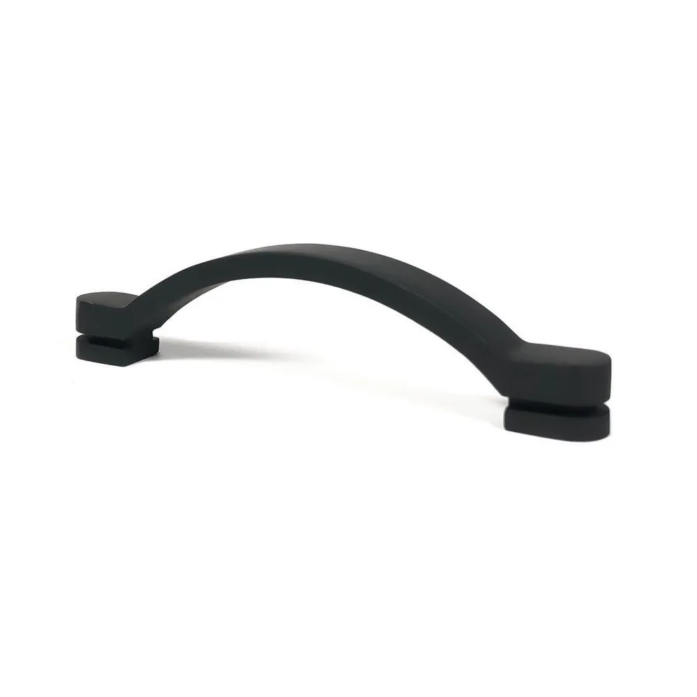 Acorn 4 9/16″ Black Baudrillard Pull PMMB4