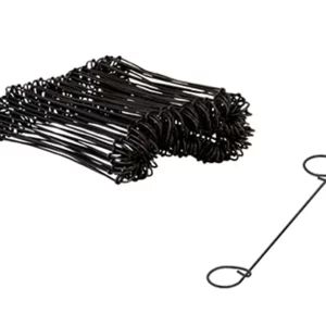 4 in. 17-Gauge Bar Ties, Black Annealed (5000 Ties/Roll), Grip Rite #BT174X5