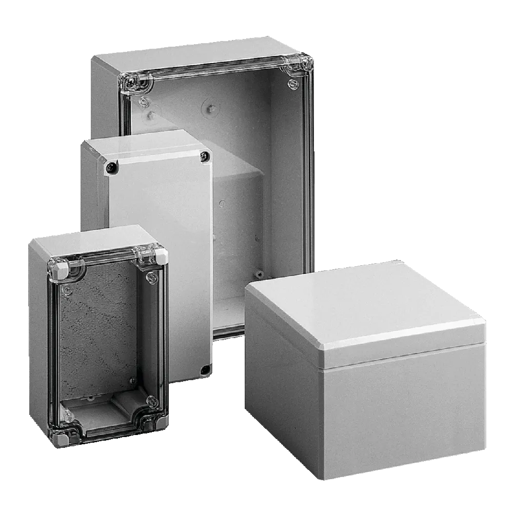 Q1689ABD Qline Junction Box, 160 mm H x 80 mm W x 85 mm D, Opaque/Screw Cover, NEMA 4X/IP67 NEMA Rating, ABS