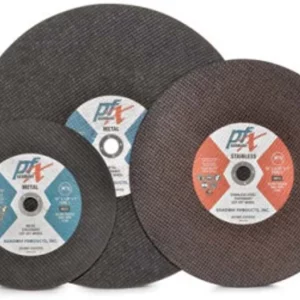 10 x 3/32 x 5/8 Cut Off Wheels, Pfx/Germany Stationary, Ferrous Metals-Stainless Steel (25/Pkg.)
