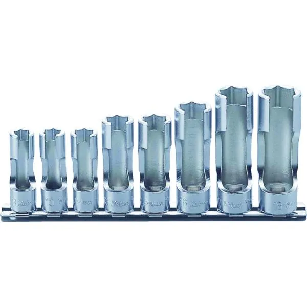 KOKEN RS3300FN/8 – 3/8″ flare nut socket for injectors set (8 pcs.)