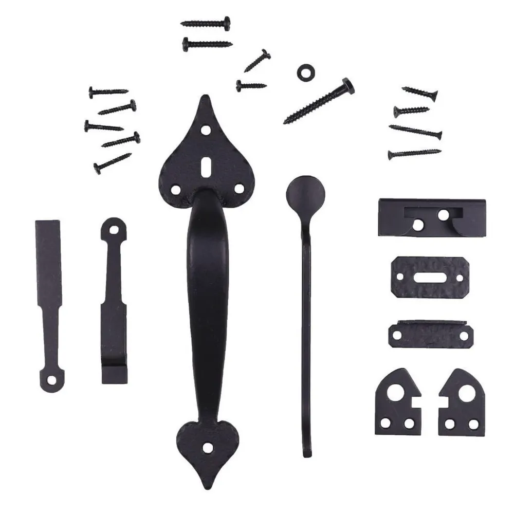 Acorn 4″ Gate Thumb Latch Heart Style RUIBI