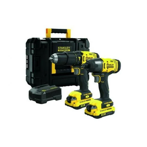 STANLEY SFMCK465D2T-QW – 18V Fatmax impact screwdriver and screwdriver set