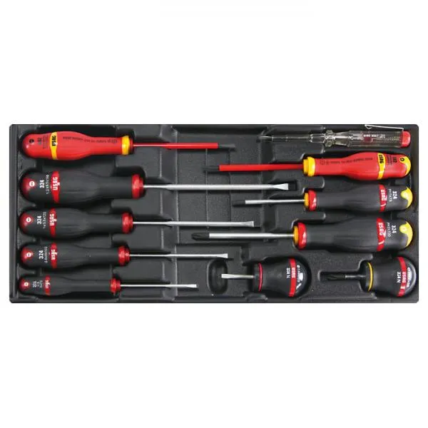 USAG U05190762 – Thermoformed screwdriver set (11 PCS)