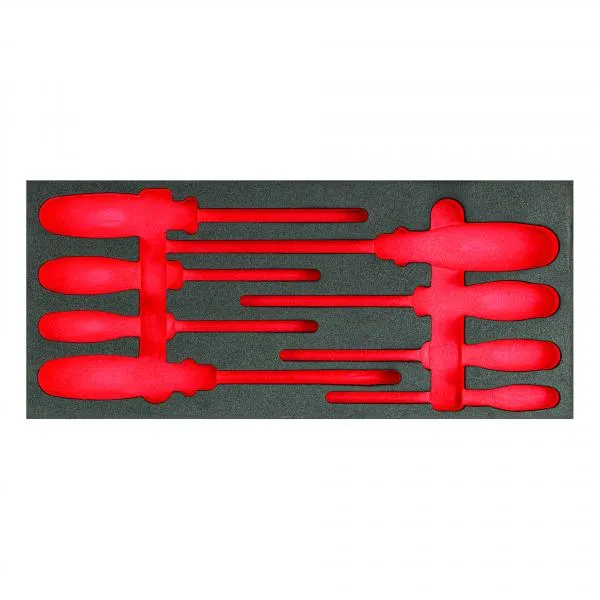 USAG U05191044Q – Bi-color foam module for screwdrivers (empty)