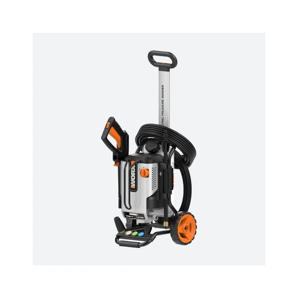 Worx 13A Electric Pressure Washer 1900 Psi/1.2 Gpm